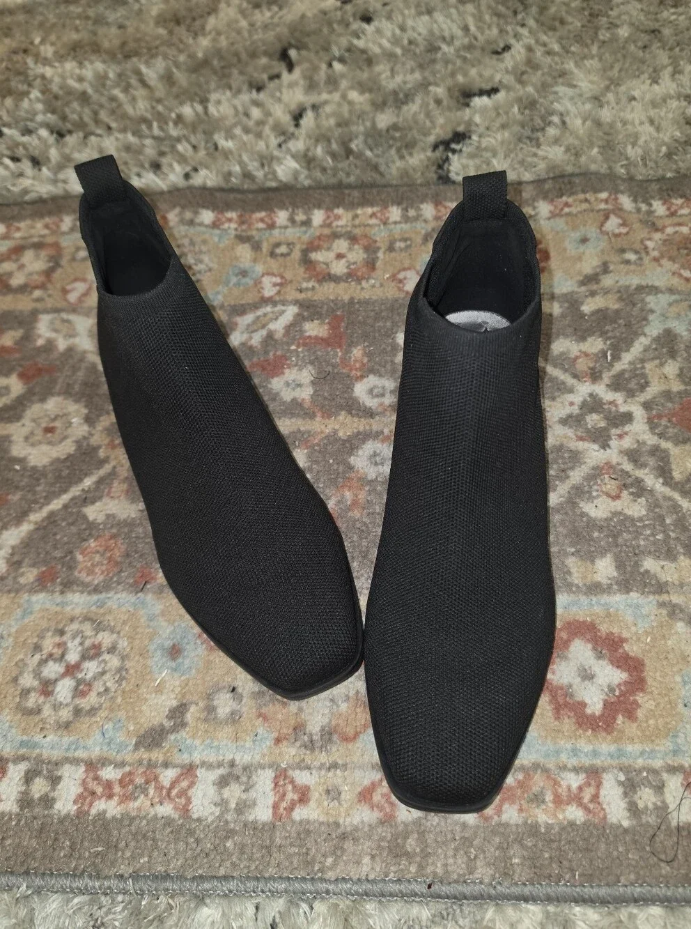 VIVAIA 'Ryan' Waterproof Booties/Ankle Boots Black Size 10.5/42 NEAR NEW!!